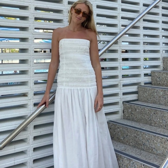 🤍 Sir the Label Xanthe Dress – White – SIR Size 2 (US 6) – New Without Tags 🤍 - Picture 4 of 11